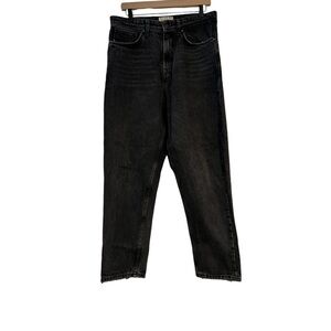 Pull&Bear Black Distressed Jeans Size 32